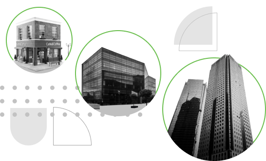 the buildings of varying sizes to demonstrate the importance of mfa for all buildings