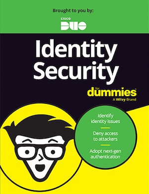 Ebook Cover- Identity Security for Dummies